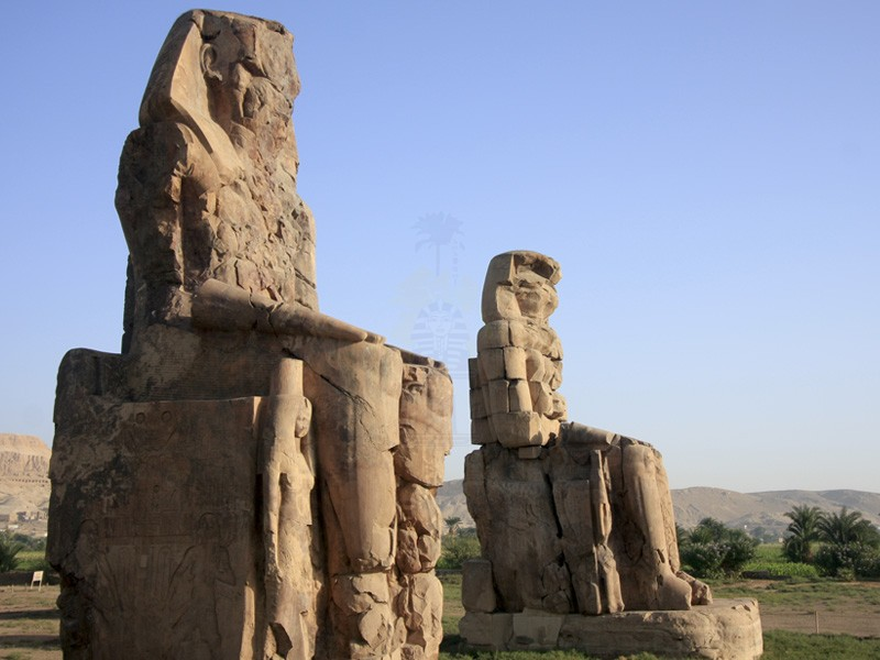 I Colossi di Memnone, Luxor